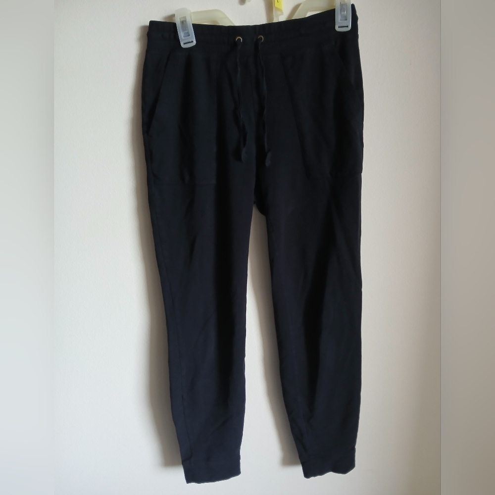 Lou & Grey-Black Joggers pockets Size XS